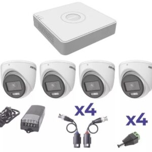 Kit de videovigilancia HIKVISION KH1080PL4EC - Exterior, 4, 1920 x 1080 Pixeles