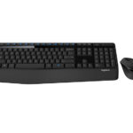 Kit de Teclado y Mouse LOGITECH MK345 - Estándar, Negro, 10 m, 1000 DPI