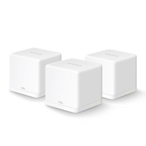 MERCUSYS Sist. wifi en malla para todo el hogar ac1300 Halo H30G(3-pack) con doble banda y control por aplicación