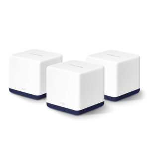 MERCUSYS Sist. wifi para todo el hogar ac1900 Halo H50G(3-pack) con doble banda y control desde la aplicación