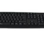 PC-201076 Kit Alámbrico USB Teclado y Mouse Antiderrames Color Negro | PERFECT CHOICE