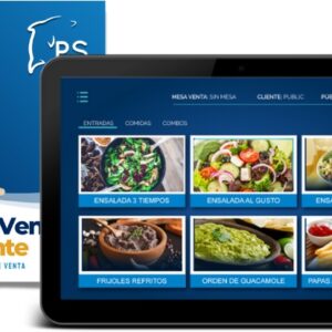 PACIFIC SOFT PSF040 Comandera Móvil. Complemento de Punto de Venta para Restaurantes. Facilita levantar órdenes directamente desde las mesas. Sistema Operativo Android