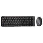 Kit Teclado y Mouse inalámbrico - compacto, Español, Negro, 10 m, 6000618 BROBOTIX