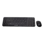 TZCOMBINA05 Kit Silent TECHZONE - combo inalámbrico con conexión USB, mouse 2400 DPI's, teclado con 105 teclas tipo QWERTY 1 año de garantía.