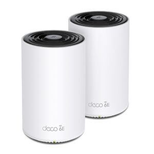 (Deco XE75 (2-PACK) Sistema wifi mesh TP-LINK deco xe75(2-pack) para conexiones en todo el hogar