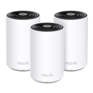 TP-LINK DECO XE75 PRO(3-PACK) Sistema Wi-Fi 6E Mesh tribanda AXE5400