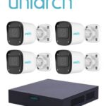 Kit de videovigilancia UNIARCH XVR301-04F/4*UAC-B112-F28 - 4, 1920 x 1080 Pixeles