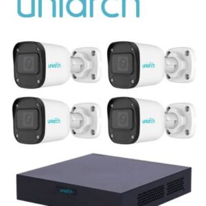 Kit de videovigilancia UNIARCH XVR301-04F/4*UAC-B112-F28 - 4, 1920 x 1080 Pixeles