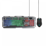 Yeyian kit de teclado y mouse gamer phoenix serie 3000 - 105 teclas, retroiluminacion led, usb, mouse 6 botones, sensor pixat - modelo. YKP-20706