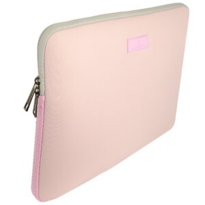 PC-084273 Funda para Laptop 15 Pulgadas Material Neopreno Ligero y Acolchado Bagiq Color Rosa | PERFECT CHOICE