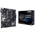 Tarjeta Madre ASUS PRIME B550M-K - micro ATX, AMD, Ryzen AM4, PCIe 4, HDMI / D-Sub / DVI, SATA 6 Gbps