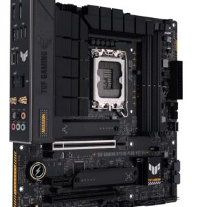 Tarjeta Madre ASUS TUF GAMING B760M-PLUS WIFI D4 - mAtx, Intel, LGA 1700, Intel®14a, 13a y 12a gen, PCIe 5.0, DDR5, Wi-Fi 6, USB 3.2 Gen 2x2 Type-C® y puerto fr