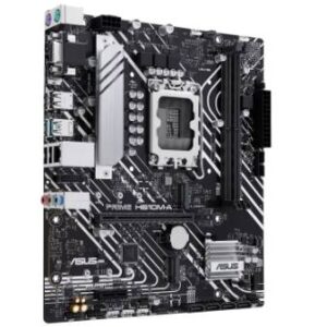 MB ASUS PRIME H610M-A Tarjeta Madre ASUS PRIME H610M-A - Micro-ATX, LGA 1700, Intel H610, 96GB DDR5, HDMI/DP para Intel