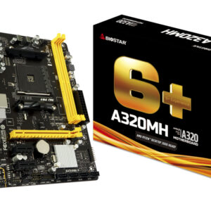 Motherboard BIOSTAR A320MH SOPORTE DE CPU Compatible con AMD AM4
