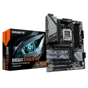 Tarjeta Madre GIGABYTE ATX B650 EAGLE AX - S-AM5, B650, 192GB DDR5 para AMD