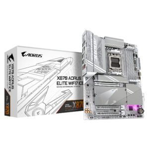 X870 A ELITE WF7 ICE Tarjeta madre GIGABYTE atx x870 a elite wf7 64 gb ddr5 am5 para amd