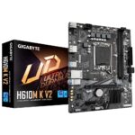 Tarjeta madre GIGABYTE atx H610M K V2 ddr5 - s-1700, 64 gb, para intel