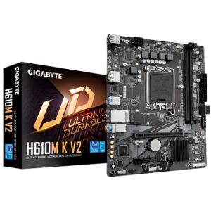 Tarjeta madre GIGABYTE atx H610M K V2 ddr5 - s-1700, 64 gb, para intel