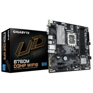 Tarjeta madre GIGABYTE atx B760M D3HP WIFI6 ddr5 - s-1700, 48 gb, para intel