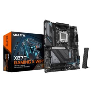 Tarjeta madre atx GIGABYTE X870 GAMING X WIFI7 - ddr5, 256 gb, am5, para amd