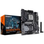 Tarjeta madre GIGABYTE atx X870 GAMING WF6 ddr5 - am5, 64 gb, para amd