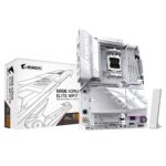 Tarjeta madre GIGABYTE atx B850 A ELITE WF7 ICE - ddr5, am5, 256 gb, para amd
