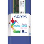 PREMIER Memoria RAM ADATA PC12800 - 8 GB, DDR3L, 1600 MHz, Portátil, 204-pin SO-DIMM