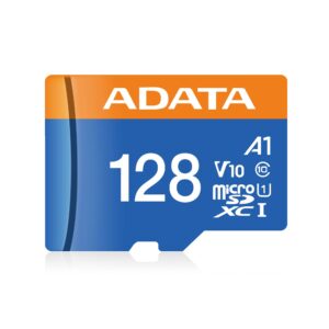 PREMIER (A1 V10) Memoria Micro SD ADATA AUSDX128GUICL10A1-RA1 - 128 GB, 100 MB/s, Negro, Clase 10