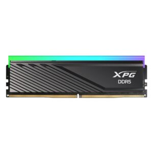 Memoria RAM ADATA XPG LANCER BLADE RGB - DDR5 32GB UDIMM 6000MHz, con Iluminación RGB. Disipador NEGRO. AX5U6000C3032G-SLABRBK