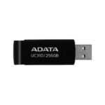 ADATA Memoria USB de 256GB UR310 3.2 Gen 1 (retro compatible 3.0 y 2.0) - diseño material reciclado sin tapa. NEGRO. UC310-256G-RBK