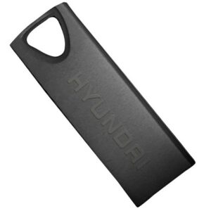 Memoria USB HYUNDAI U2BK/16GAB - Negro, 16 GB, USB 2.0