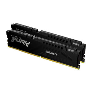 Kingston Technology KF556C36BBEK2-32 Memoria ram kingston fury beast black expo dimm ddr5 32gb (2x16gb) 5600mt/s cl36 1rx8 1.25v (kit of 2)