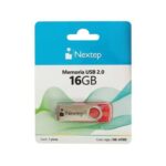 Memoria USB 2.0 Nextep NE-470D TWIST 16 GB Color Rojo Compatibilidad Teléfono - Tabletas y dispositivos con puertos USB y tipo C