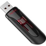 SDCZ600-064G-G35 Memoria USB SANDISK Cruzer Glide - 64GB, USB 3.0, Negro/Rojo