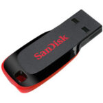 Memoria USB SANDISK Unidad flash USB CRUZER BLADE - Rojo, 32 GB, USB 2.0
