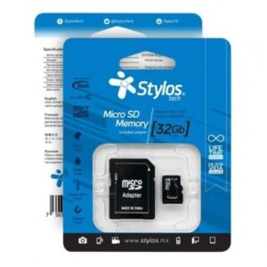 Memoria Micro SD 32GB C/A Stylos. STMS321B