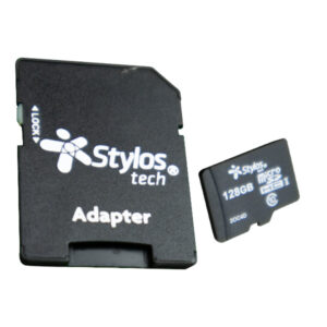 STMSD1281B Memoria Micro SD 128GB C/A Stylos. STMS1281B