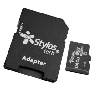 Memoria Micro SD 64GB Stylos STMS641B.
