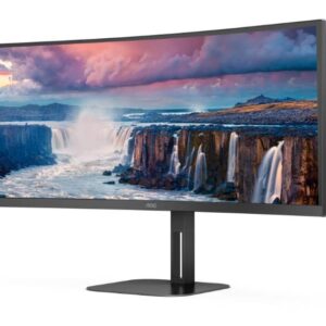 Monitor AOC CURVO Modelo CU34V5CW/BK Brillo 300CD/M2 (MPRT) Tiempo de respuesta 4ms