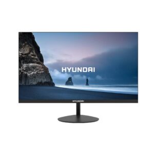 Monitor LED - HYUNDAI 21.45 Pulgadas HT21FOMBK02 Resolución 1920x1080 Full HD, Montaje Vesa, Incluye cable HDMI, Negro