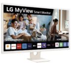 32SR50F-W.AWM Monitor LG 32 puLGadas MyView FHD IPS Smart Monitor con webOS - 8ms