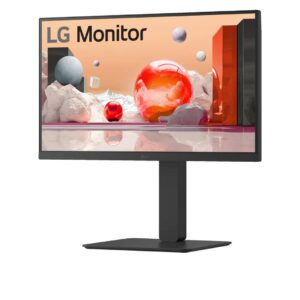 24BA750-B Monitor Full HD IPS de 24 PuLGadas con USB Tipo-C - RJ45, altavoces, 100 Hz, soporte ajustable y multipuertos