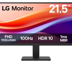 MONITOR LG 21.5 22U401A-B.AWMQ - Resolución 1920 x 1080 FHD, 21.5 puLGadas, 1ms