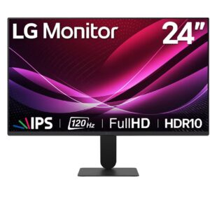 24U411A-B.AWMQ Monitor LG 24 puLGadas 24u411a fhd ips 120hz s/ bordes