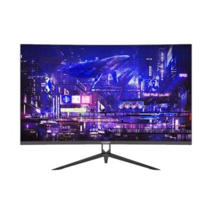Naceb Gaming Monitor Curvo Oasis 32 NA-0644 panel VA Gaming - QHD 2560 × 1440, 180 Hz, respuesta de 1 ms, Adaptive Sync, bocinas integradas y curvatura 1800R.