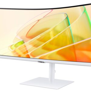 SAMSUNG MONITOR VIEWFINITY S6 34 pulgadas - con Thunderbolt 4, Curvatura 1000R, LS34C650TALXZX
