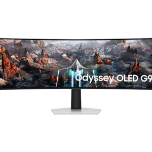 SAMSUNG Monitor 49 pulgadas - odyssey g9, g93, oled, dqhd, gamer, 240hz, 0.03ms, LS49CG930SLXZX