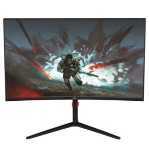 YMG-2K32-01 Yeyian monitor gamer curvo 31.5 qhd 2560x1440 165 hz - true low motion blur, adaptive y free sync, 1dp 2hdmi 1usb y 3.5mm, bocinas y rgb, mg-2k32-01