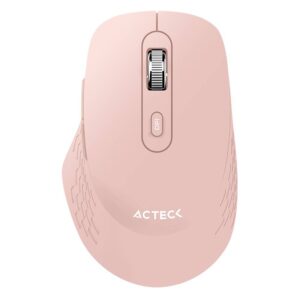 ACTECK Mouse Inalámbrico 2.4hz Optimize Flow MI480 Advanced Series Conexión USB Dongle 2.4ghz - 5 Botones + Scroll. Clic Silencioso, DPI: 1600