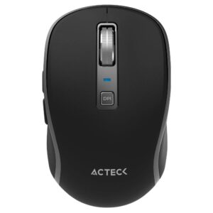 ACTECK Mouse Inalambrico 2.4hz Optimize Trip Pro MI580 Advanced Series Conexión USB Dongle 2.4ghz - Conexión Bluetooth, 6 Botones + Scroll